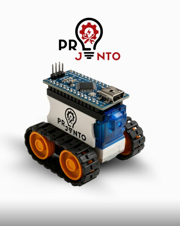 Compact Arduino Nano Tracked Robot | DIY Smart Tank Kit by PROJENTO