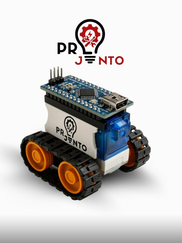 Compact Arduino Nano Tracked Robot | DIY Smart Tank Kit by PROJENTO
